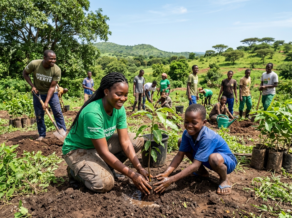Lancement de la Campagne Nationale de Reforestration